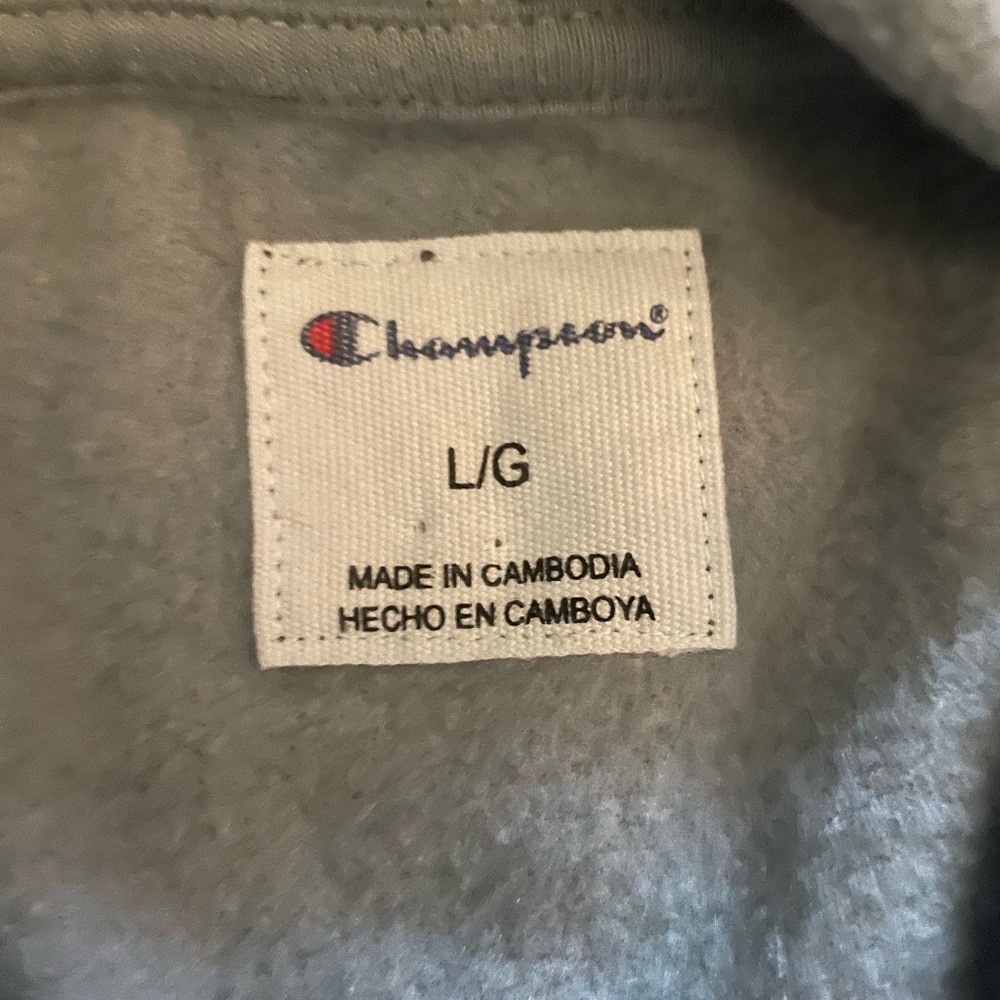 Navy blue Champion Tye-Dye Hoodie - Picture 2 of 3